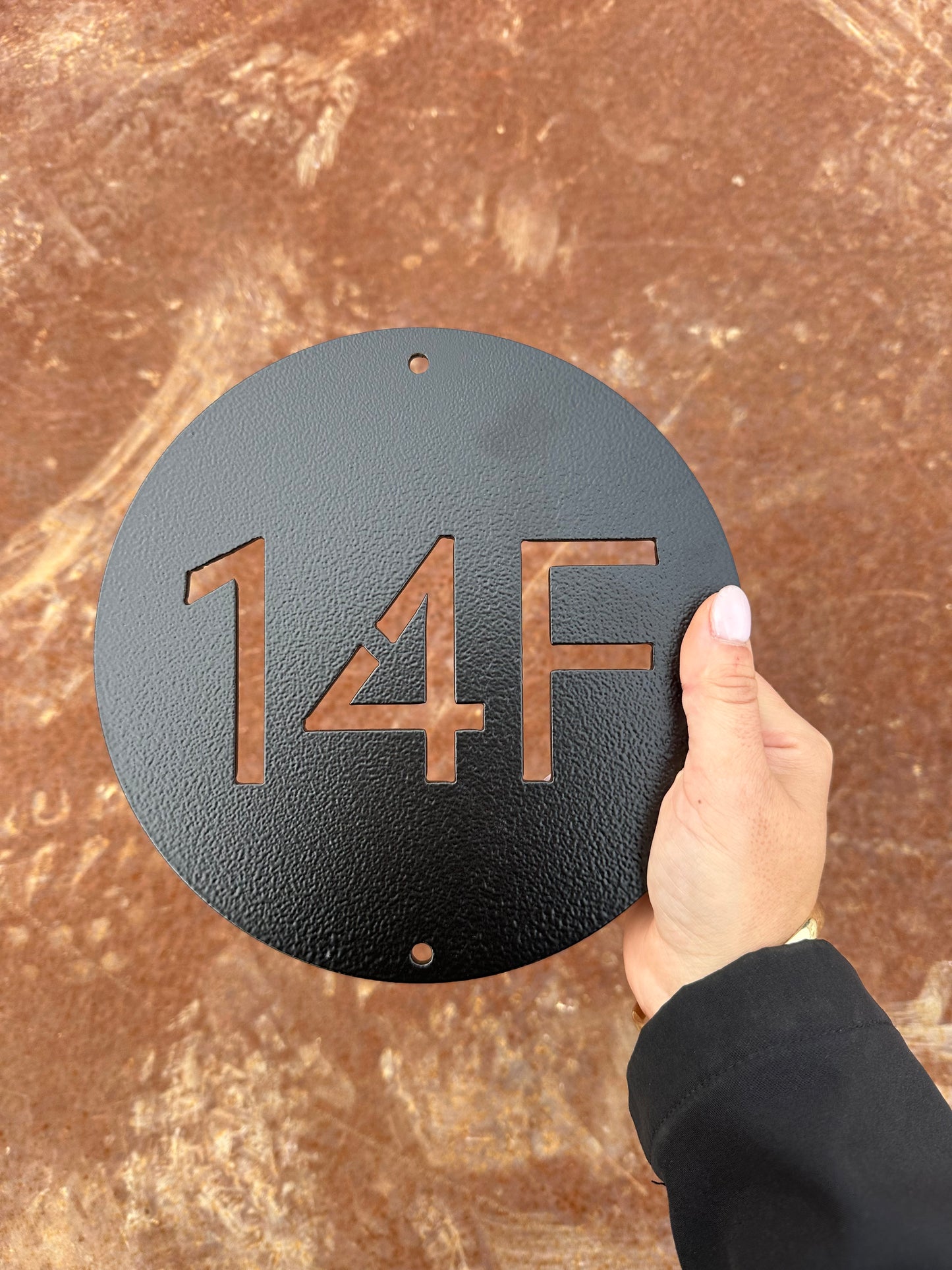 Custom Number (Round)