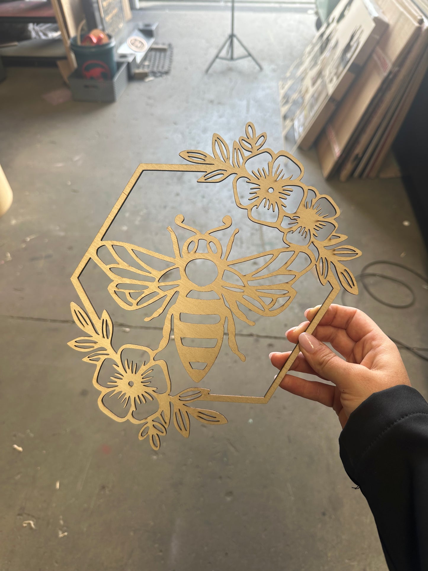 Natural Bumblebee & Flowers