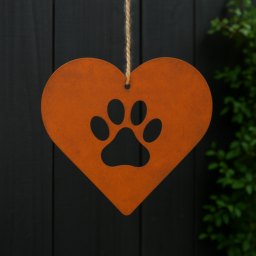 Cat Paw Print Hanging Piece
