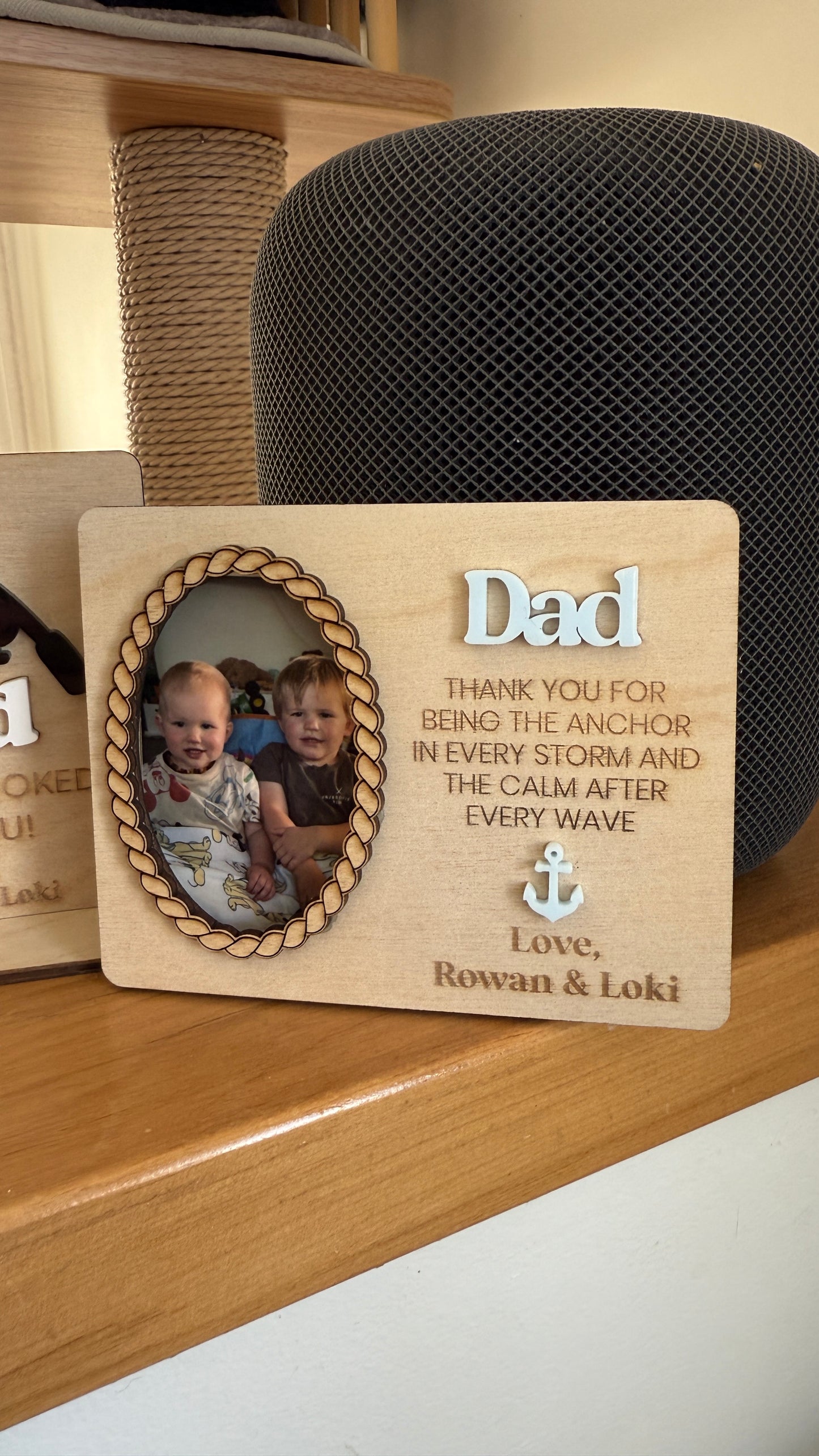Anchor Father’s Day Photo Frame