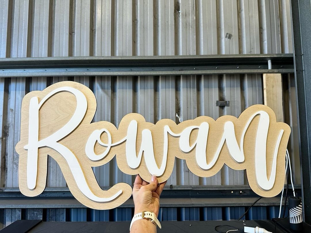 Custom Name Plaque