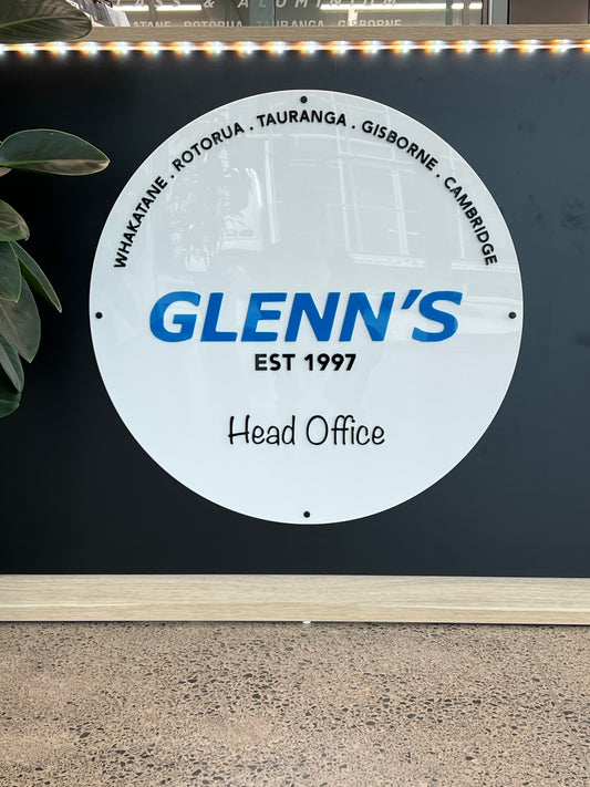 Acrylic Business Signage