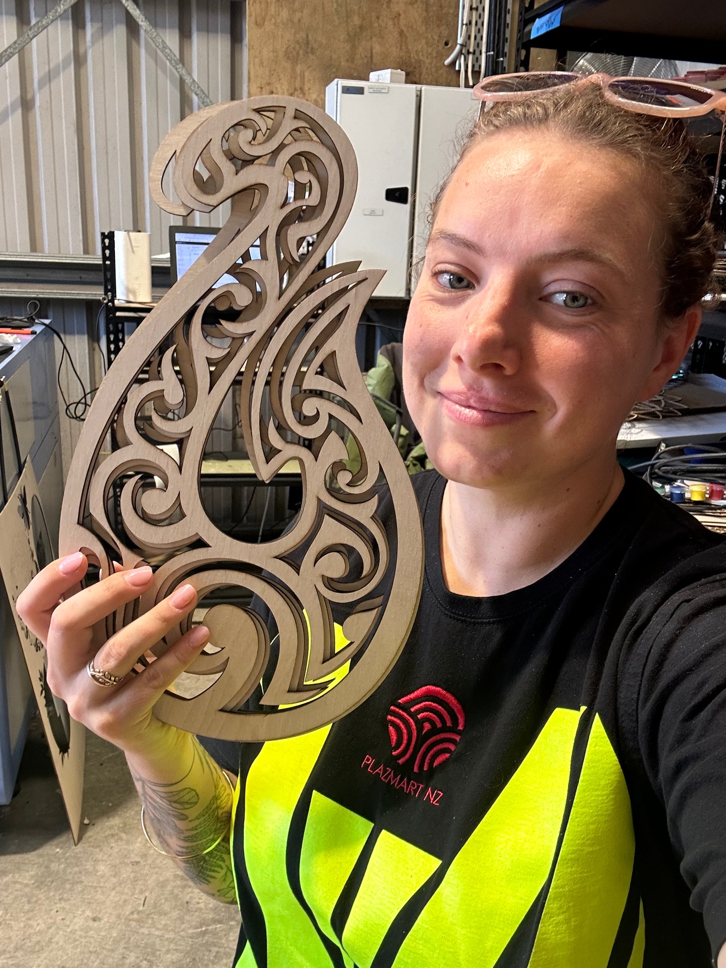 Wooden Fish Hook - Plazmart NZ