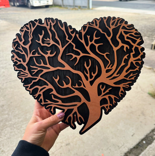 3D Layered Wooden Tree of Life