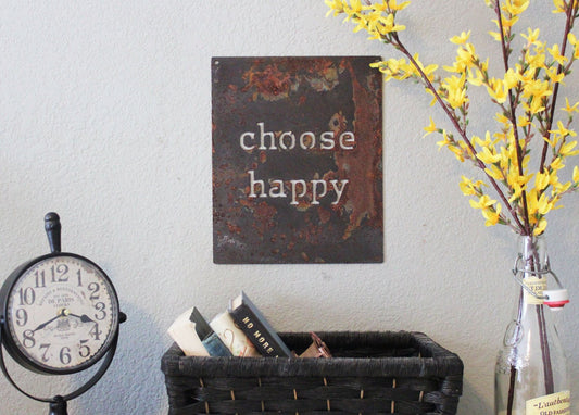 Choose Happy - Plazmart NZ