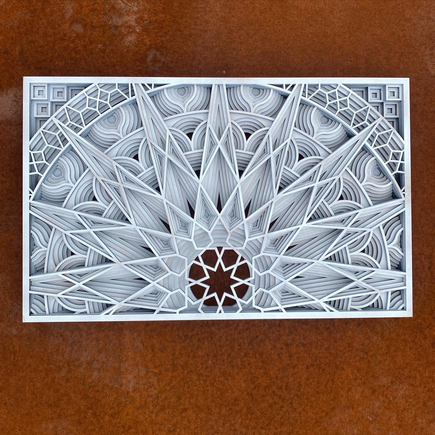 3D Star Multi Layered Art