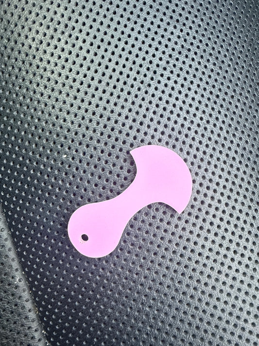 Acrylic Trolley Token