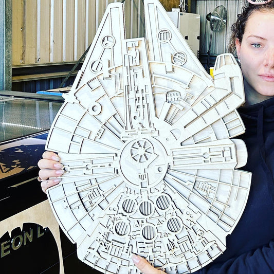 Millenium Falcon 3D Piece