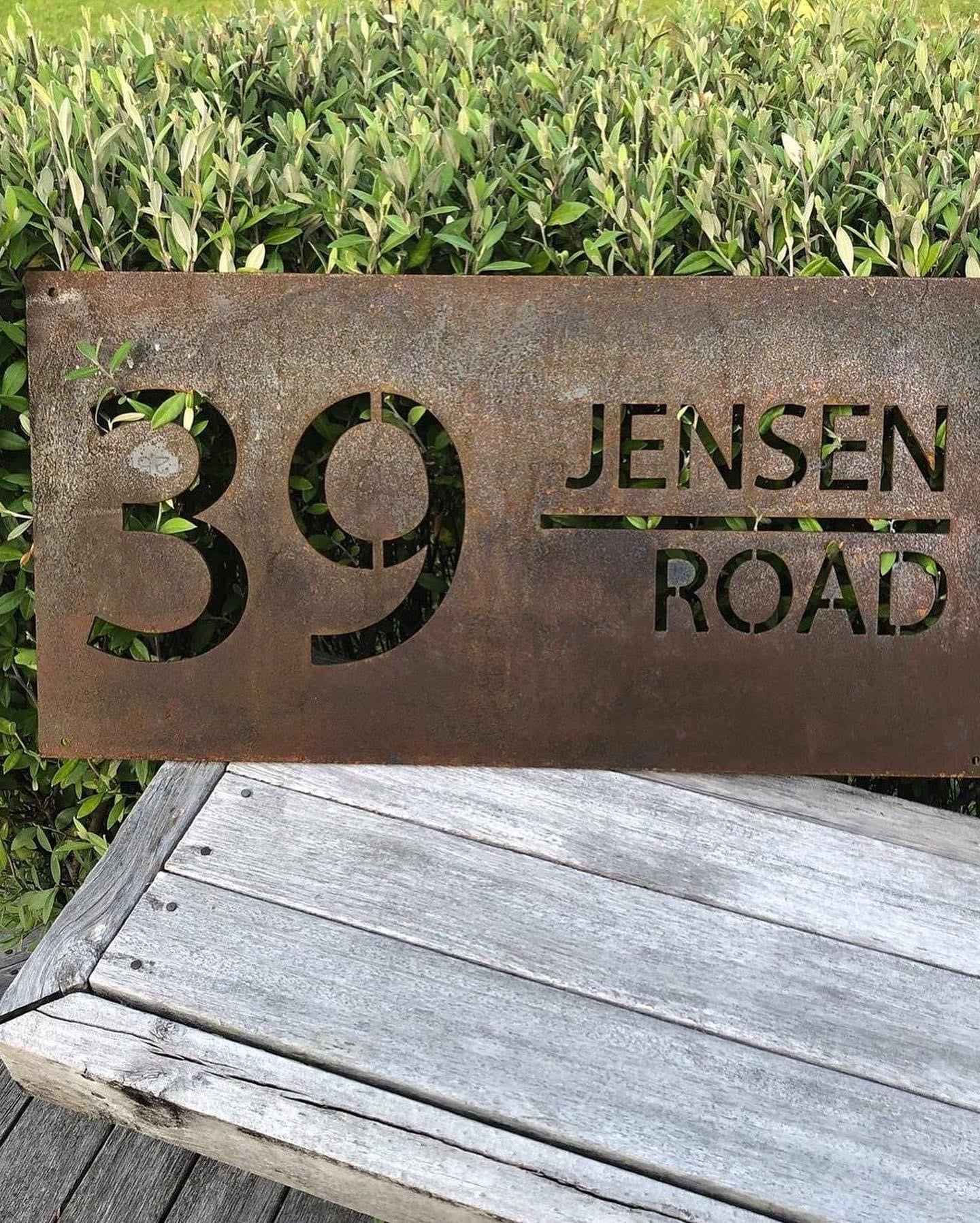 Address Sign