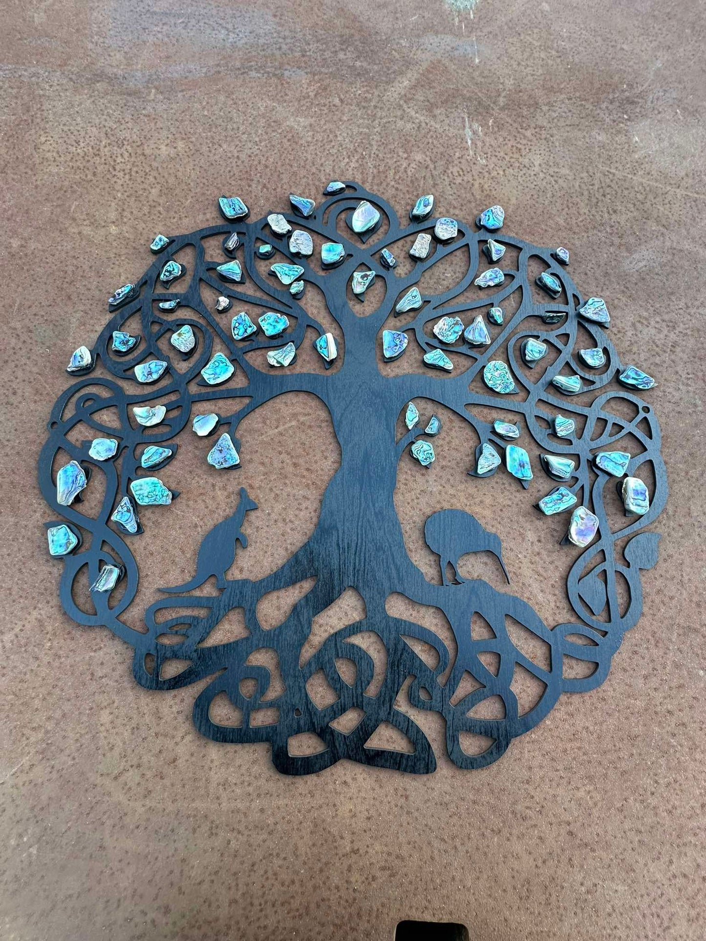 Trans Tasman Tree of Life with Paua