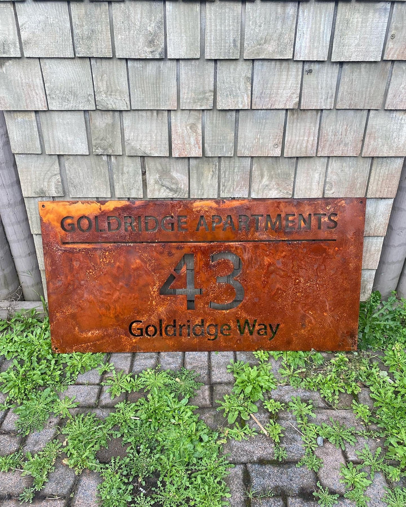 Address Sign