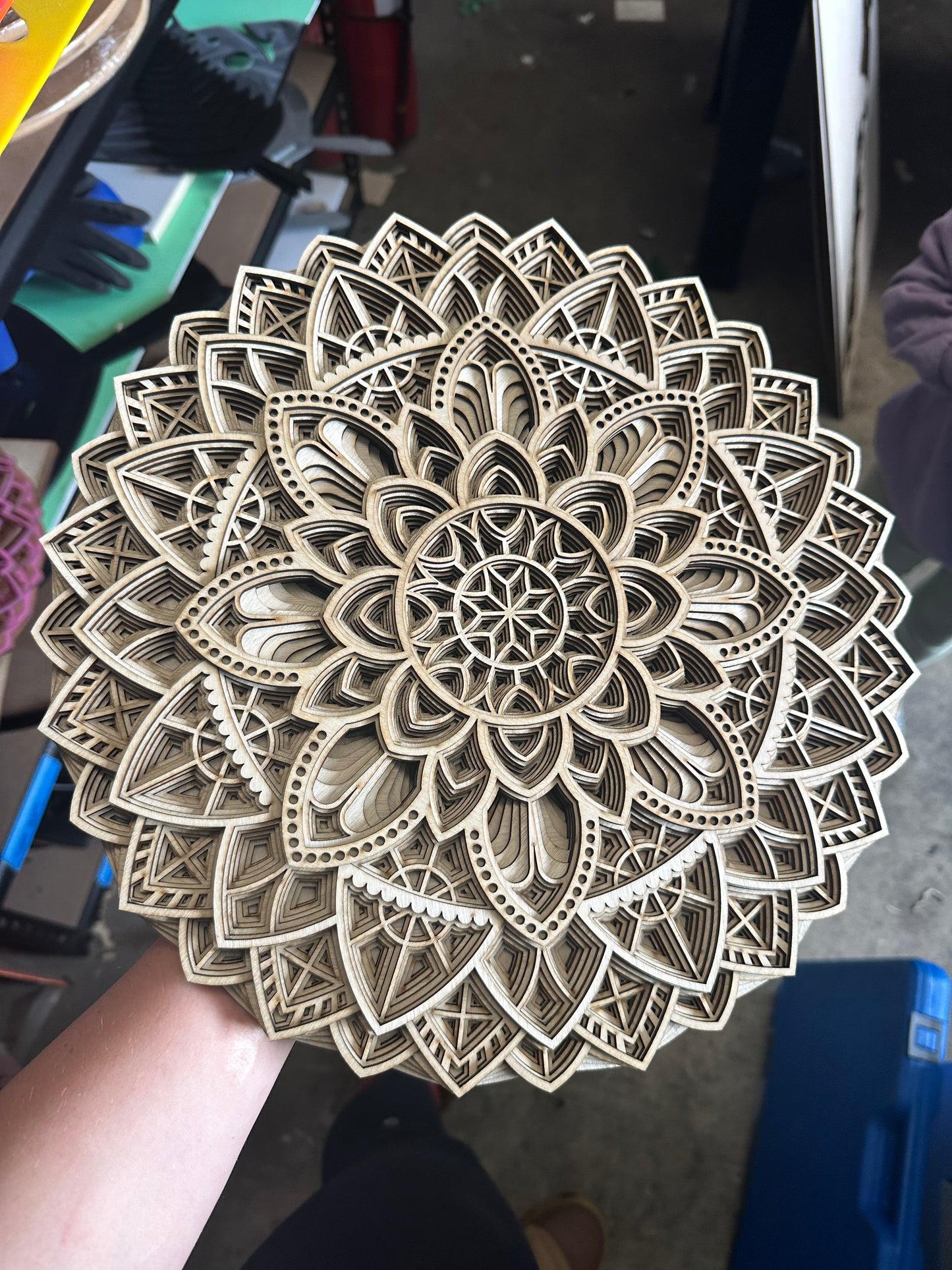 Wooden Mandala