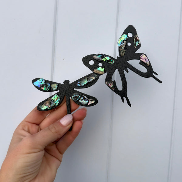 Paua Butterfly Dragonfly Piece