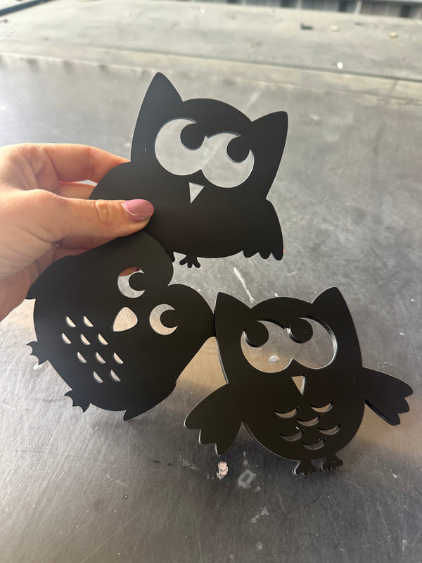 Acrylic Outdoor Owls