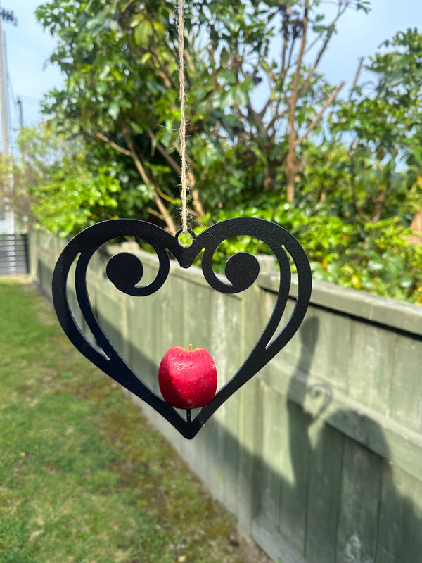 Koru Heart Bird Feeder