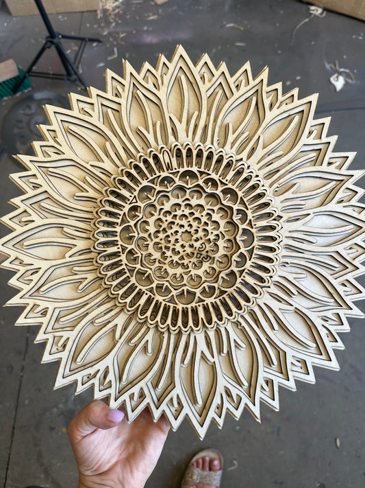 3D Sunflower