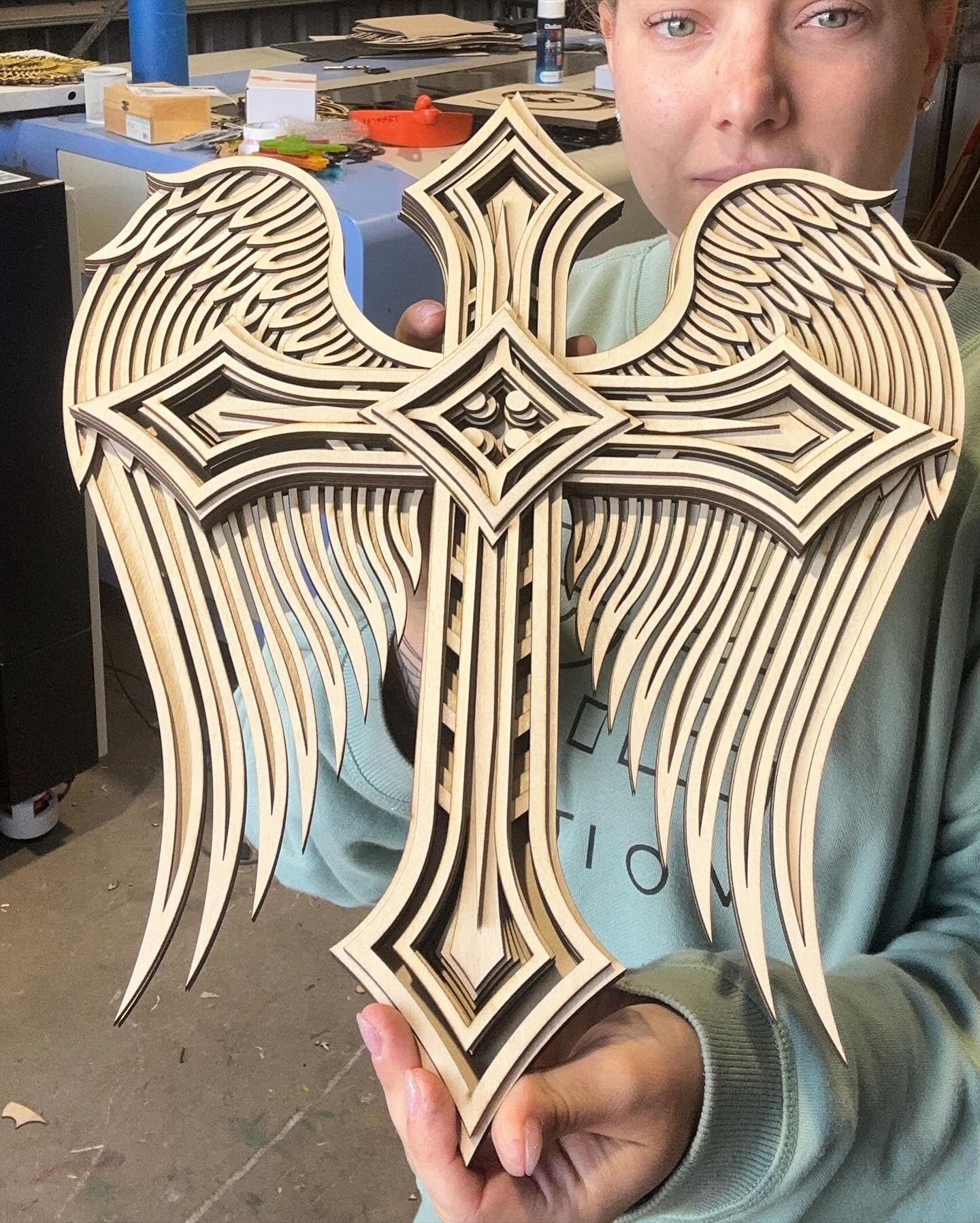 Angel Wings Cross