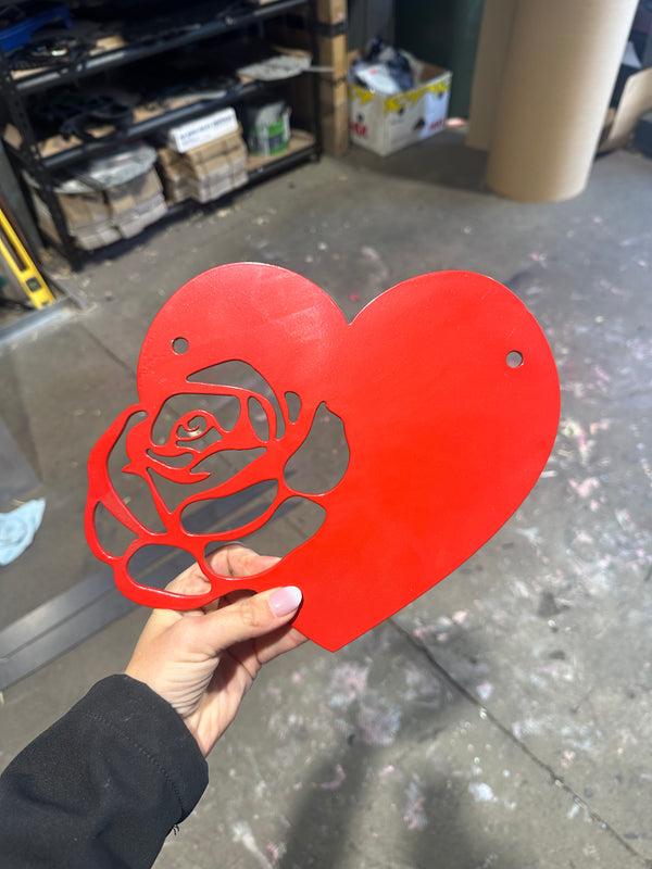 END OF LINE Rose Heart
