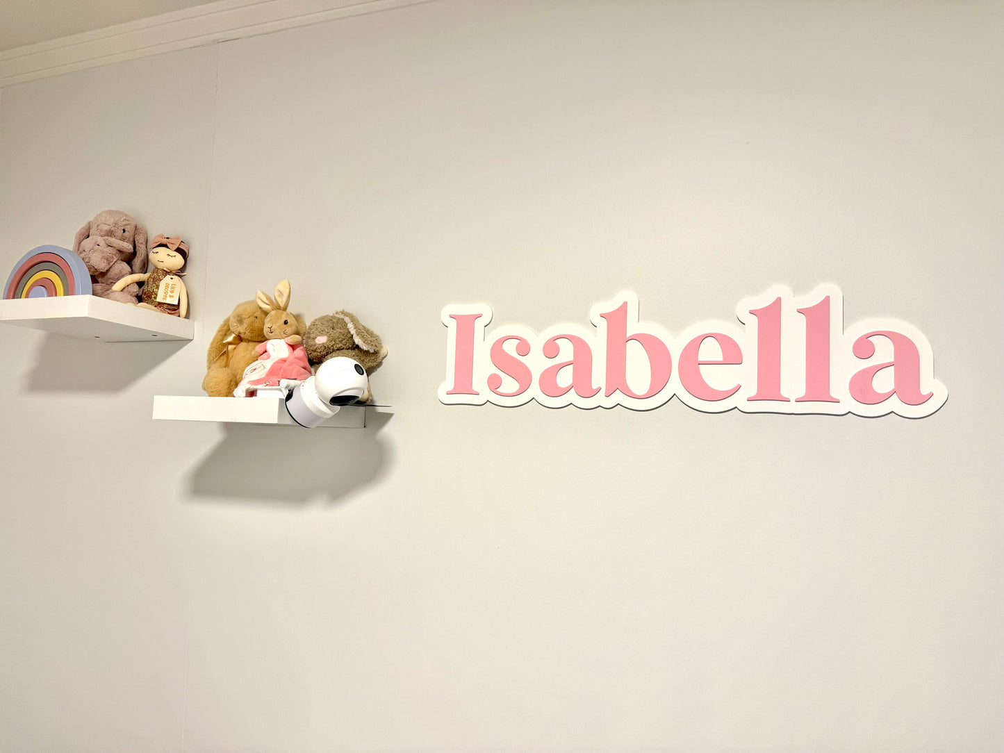 Double Layered Acrylic Name Plaque