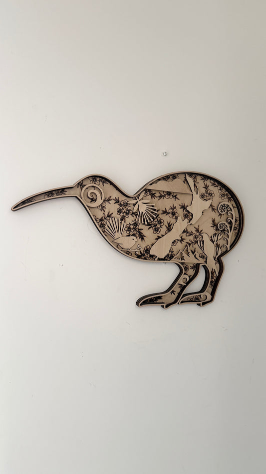 3D Kiwiana Kiwi