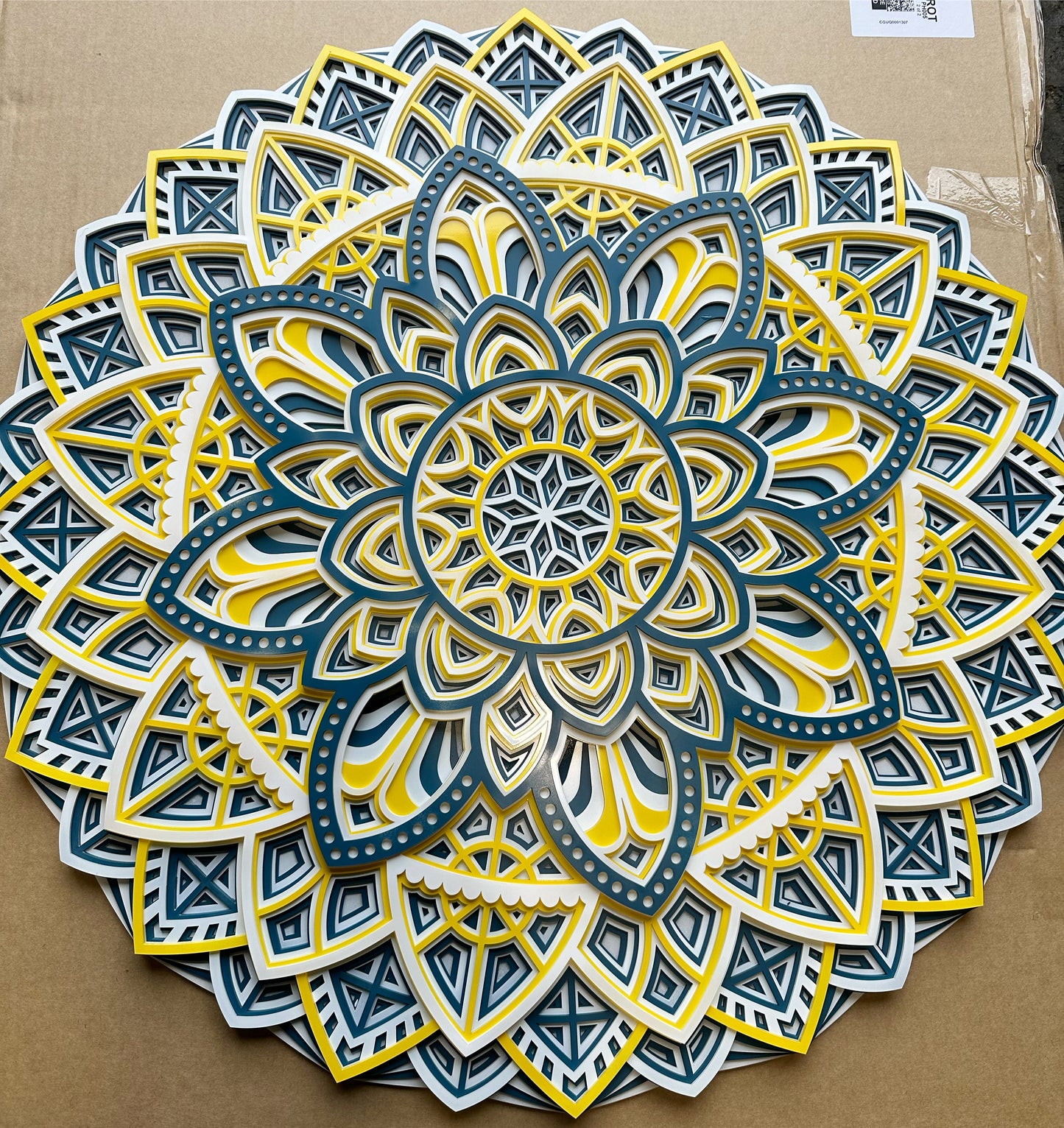 Wooden Mandala