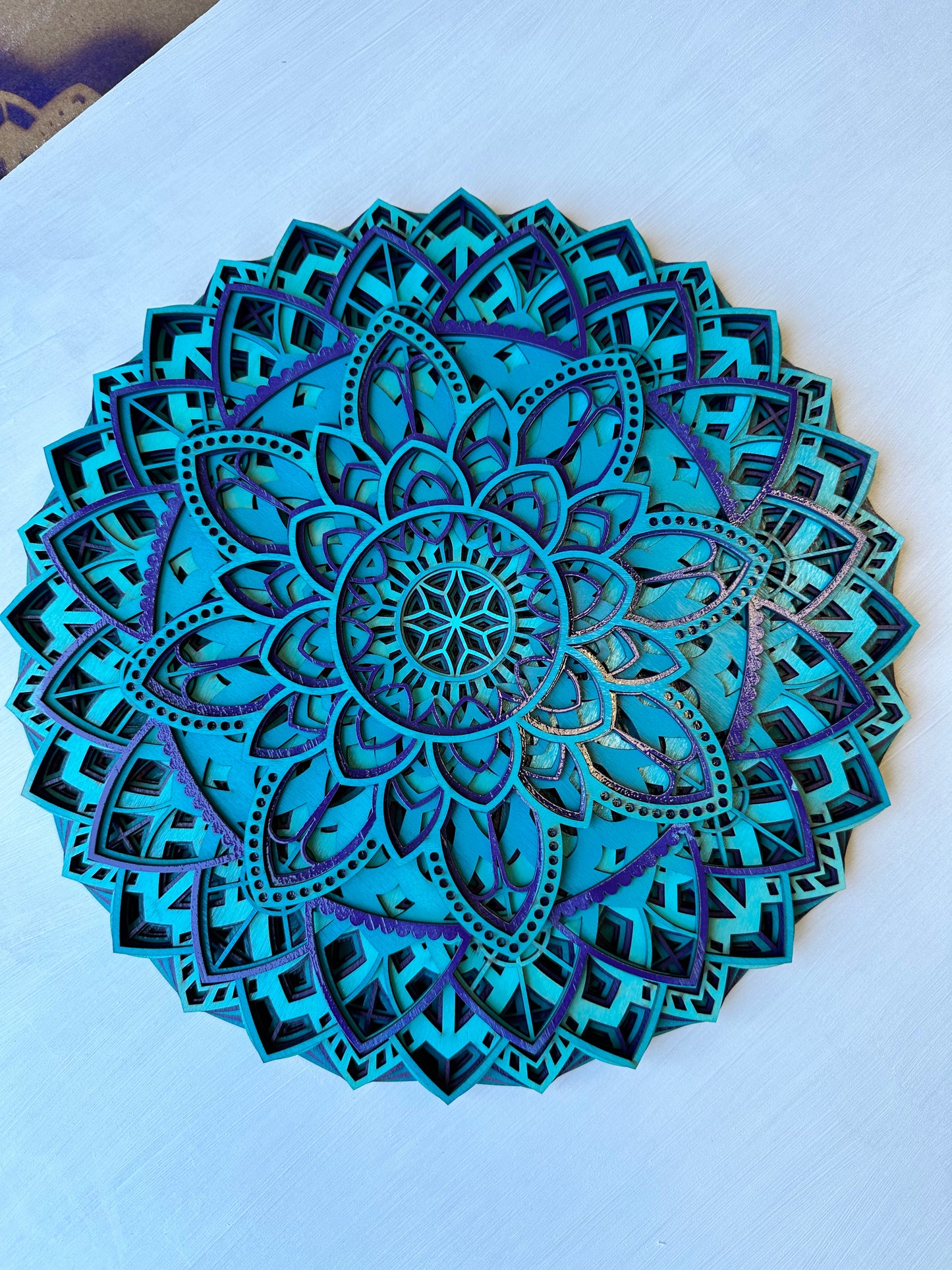 Wooden Mandala