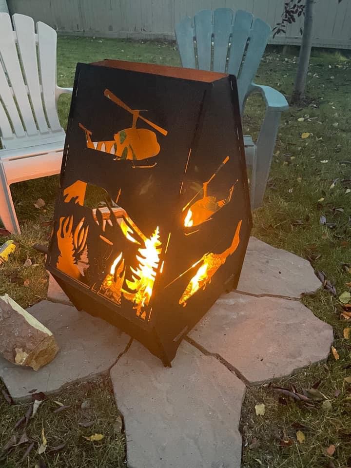 Corten Firepit