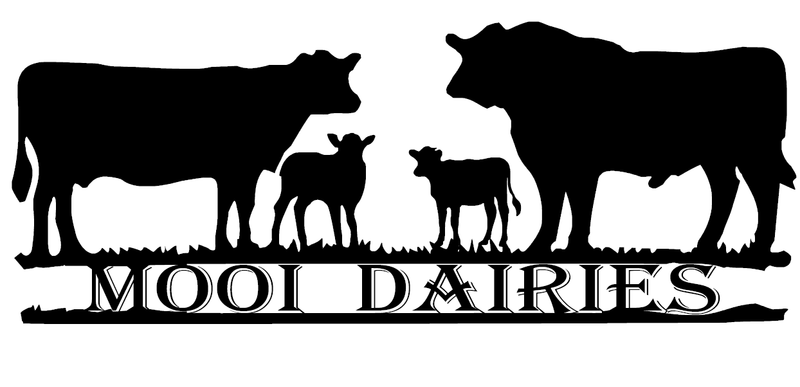 Personalised Farm Sign (Cows) - Plazmart NZ