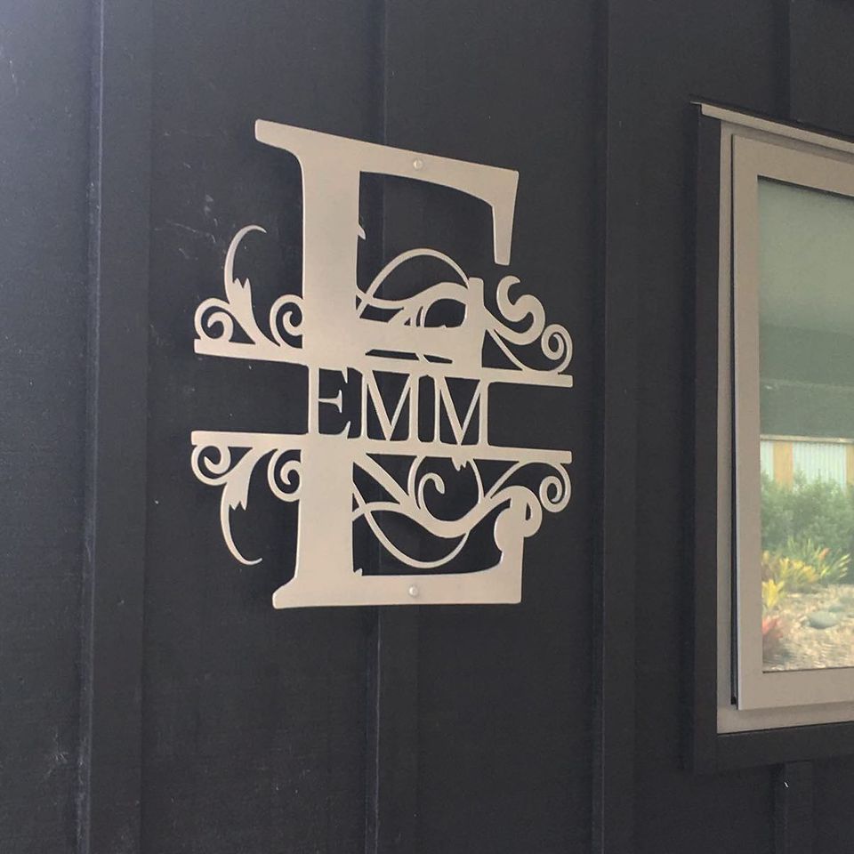 Monogram Eml Personalised Letter Monogram – Plazmart NZ