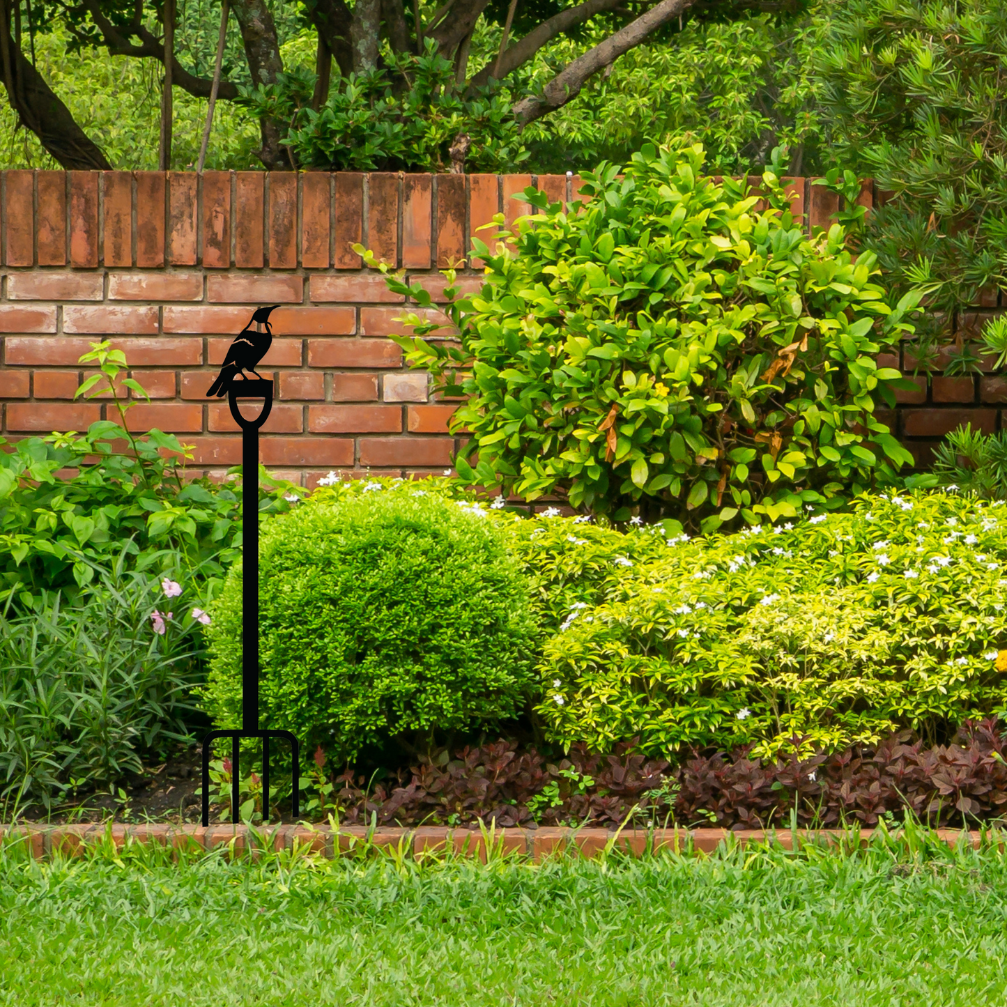 Native Bird Garden Fork (Tui / Fantail)