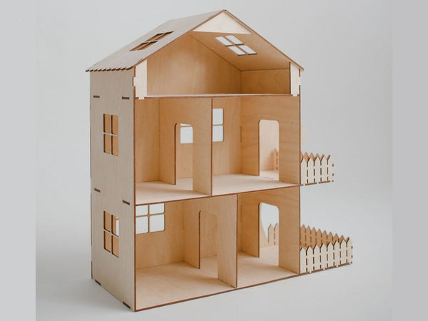 Poplar / Birch Dollhouse