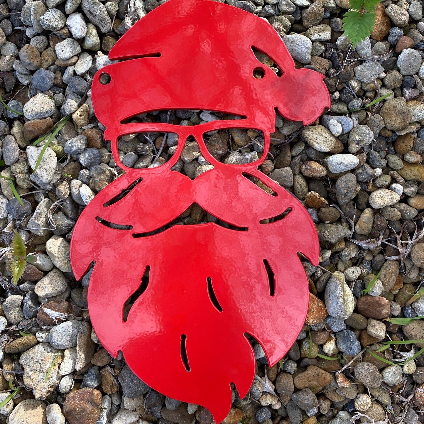 Wooden Santa Decoration