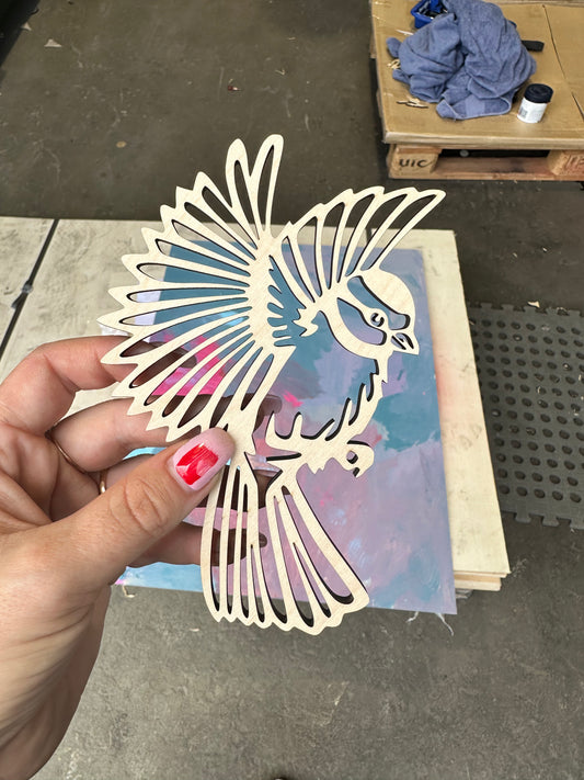 Wooden Fantail