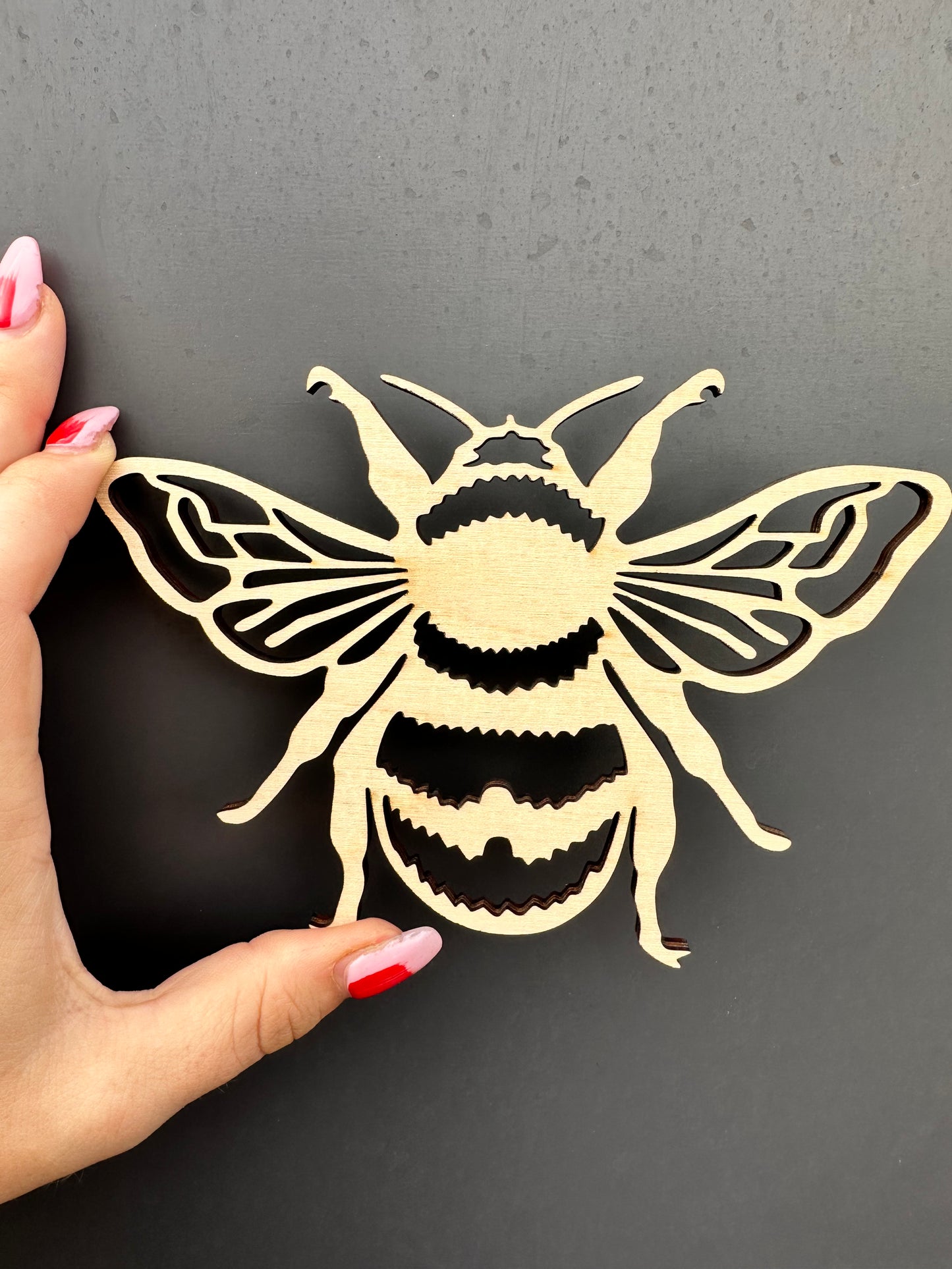 Wooden Bumblebee