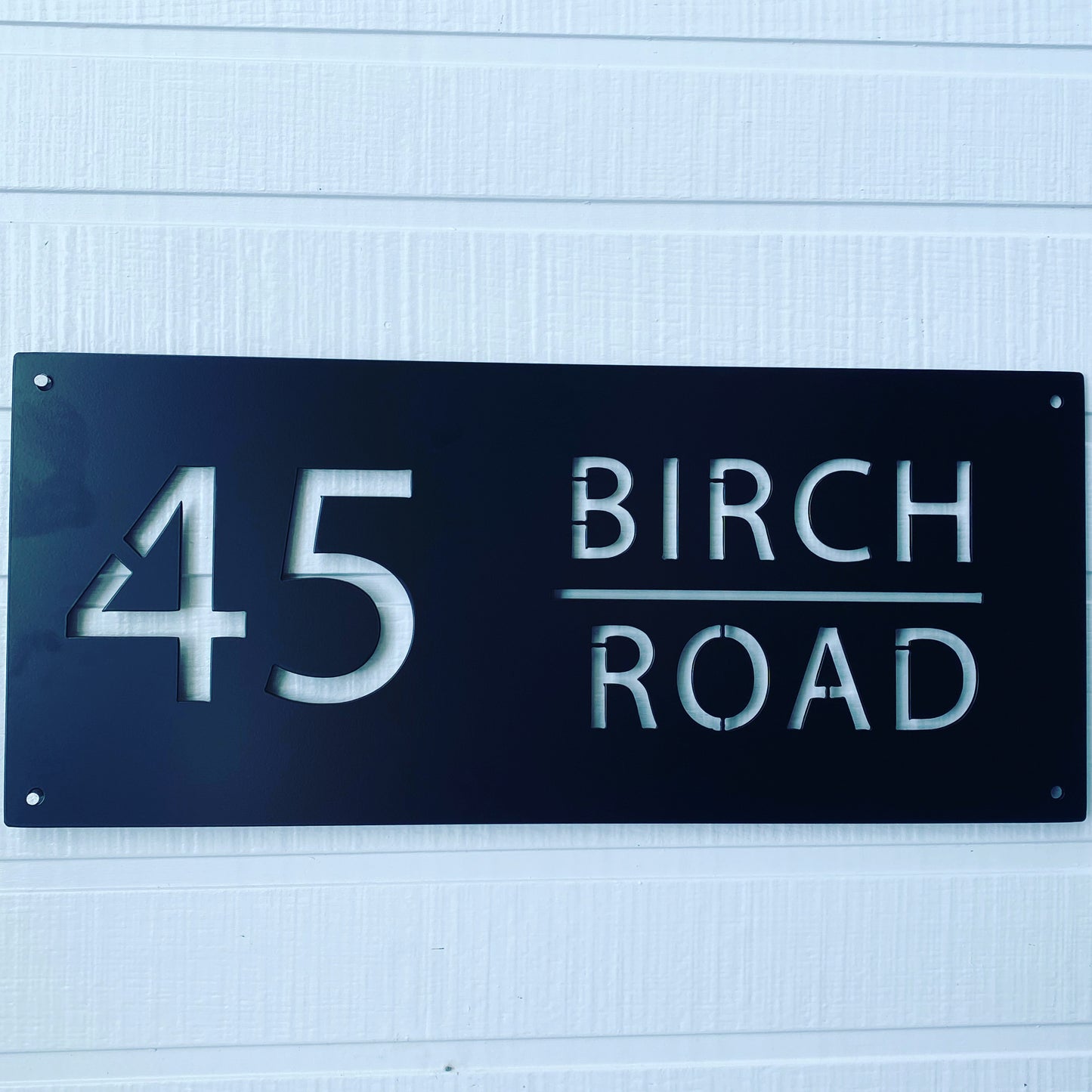 Address Sign