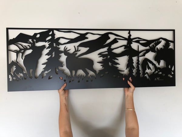 Deer, Elk, Moose panel - Plazmart NZ
